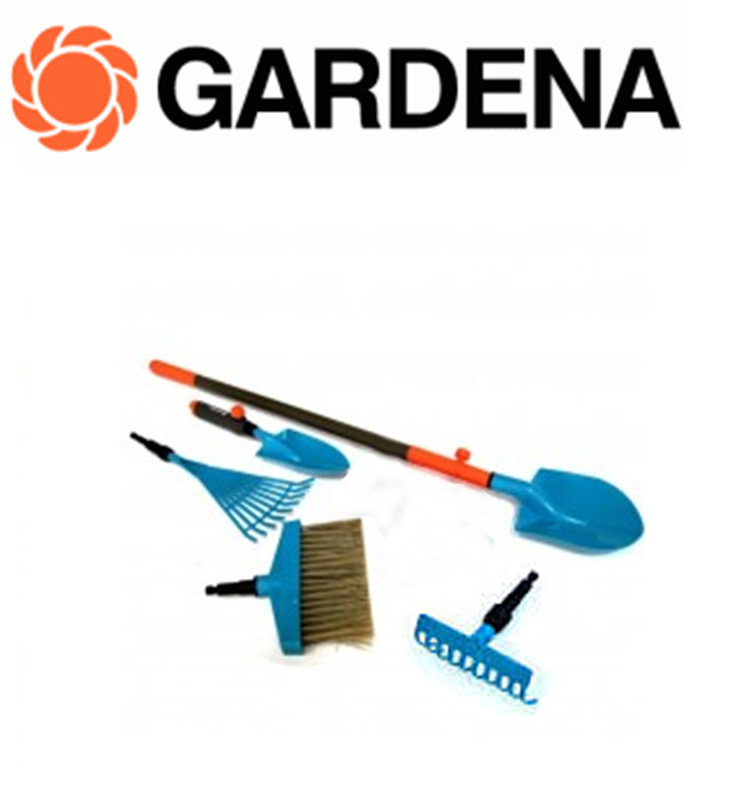 Gardena Gartenset Kinder 7teilig Gartenwerkzeug Rechen